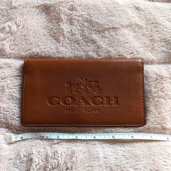 Coach Handbags - ❤Coach Brown Leather Wallet/Check Book
